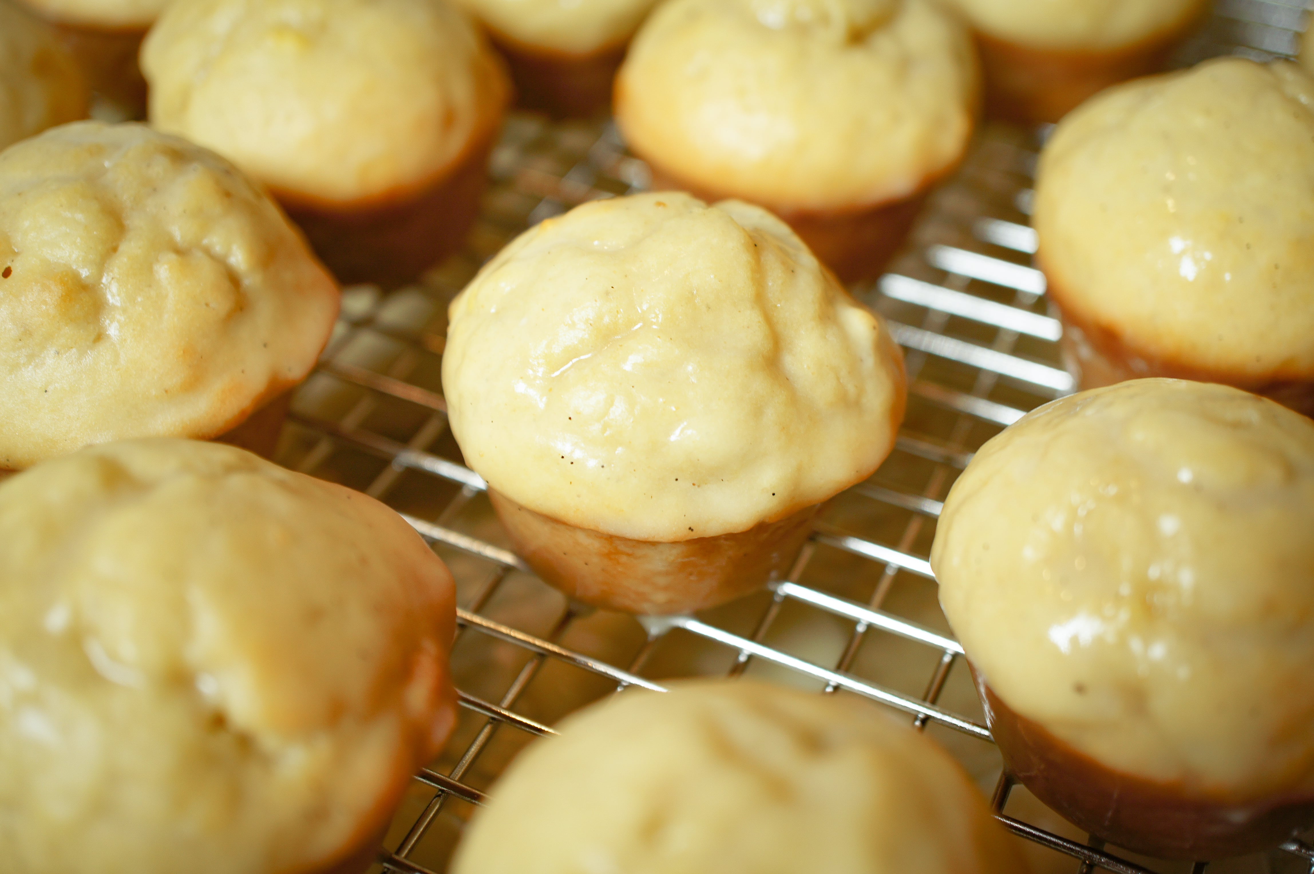 Mini Glazed Donut Muffins