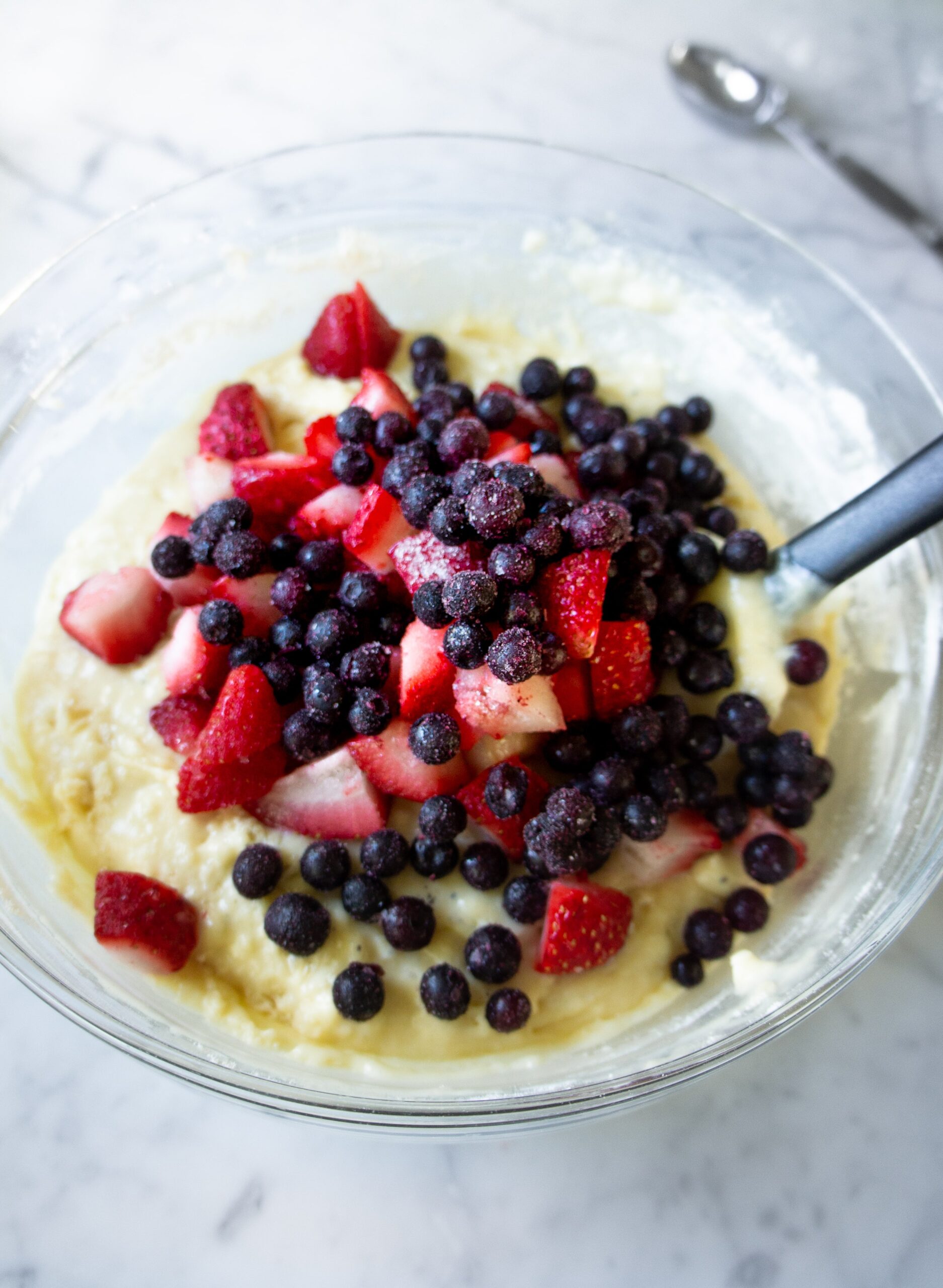 Bakery Style Mixed Berry Muffins Frozen Berries Owlbbaking