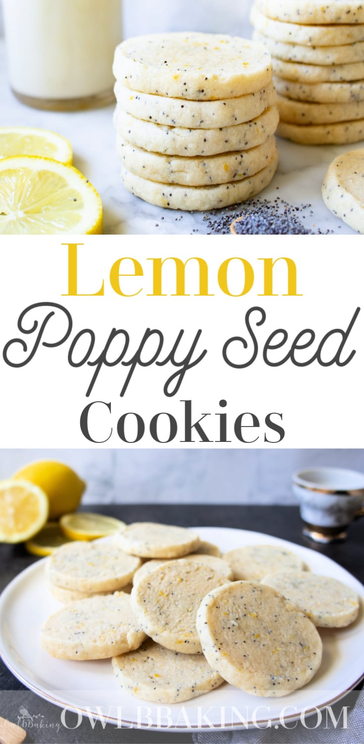 Lemon Poppy Seed Slice and Bake Cookies