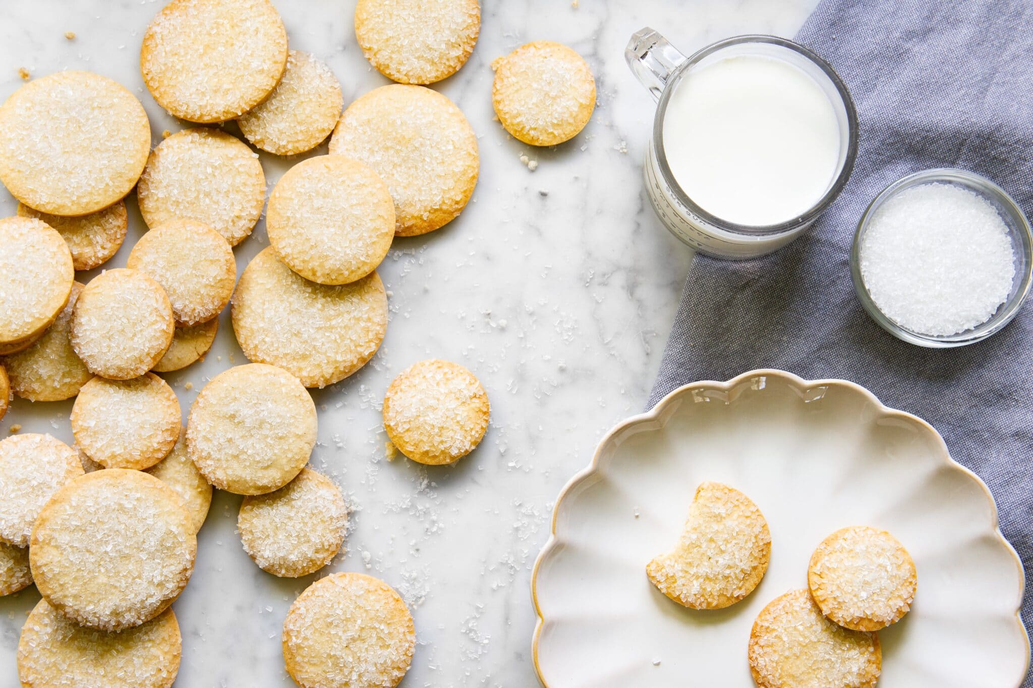 French Butter Cookies Sable Cookies