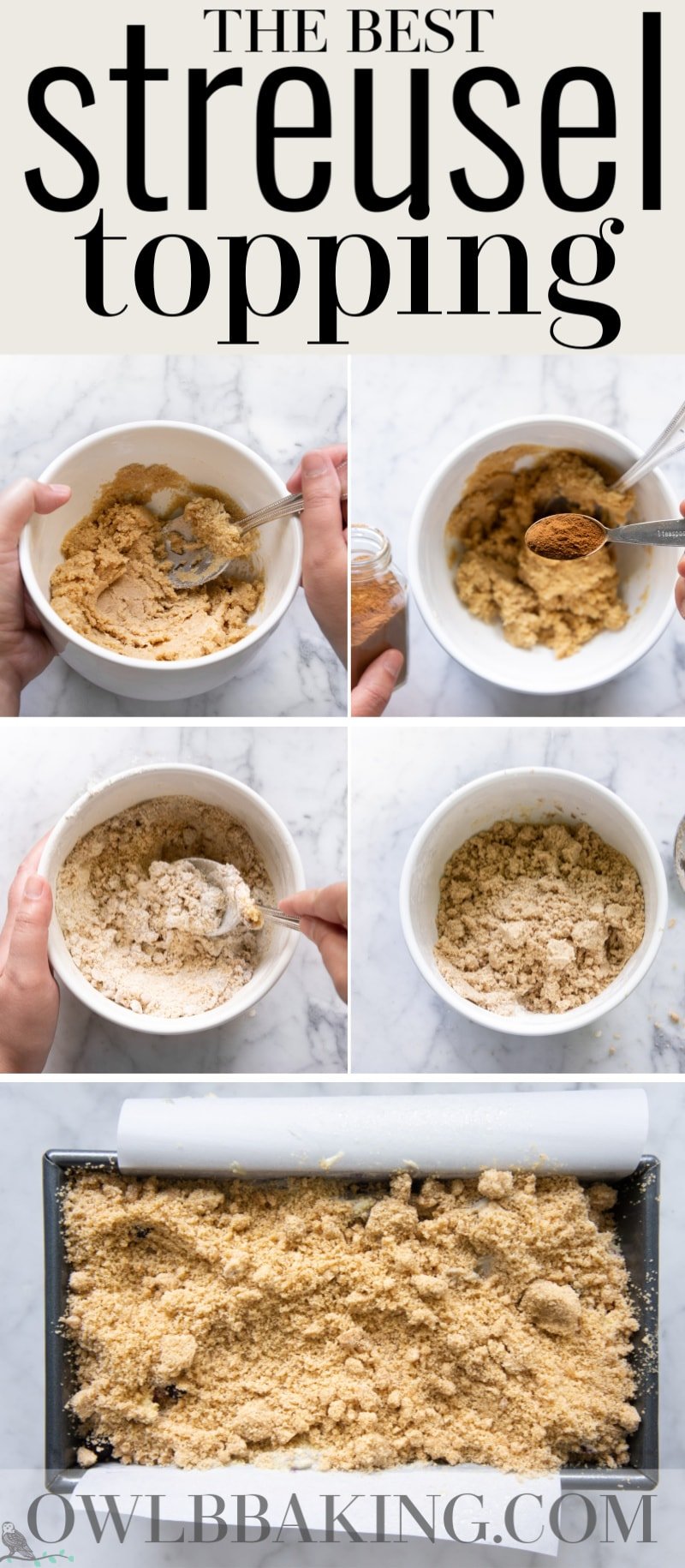 Streusel Topping