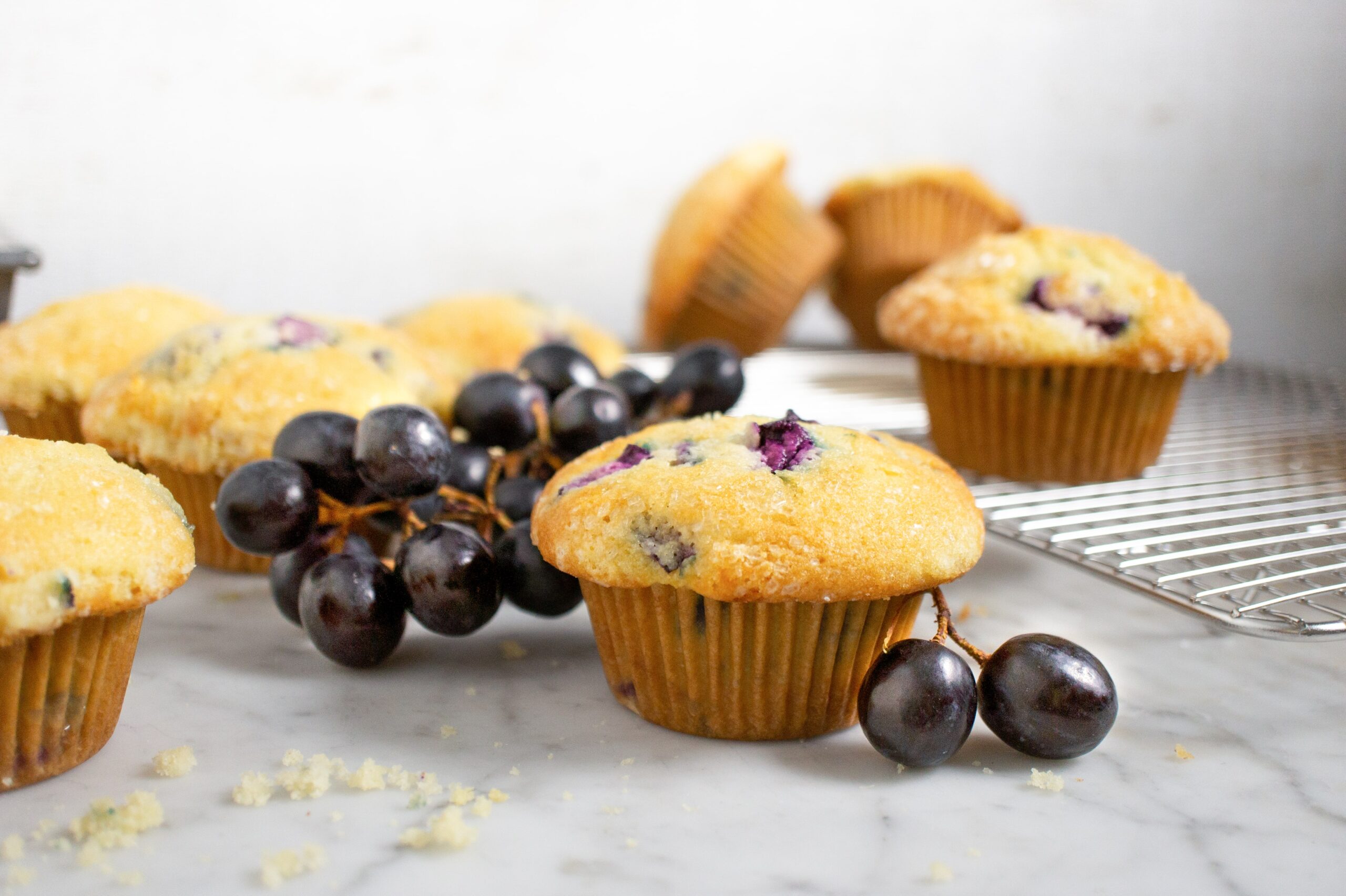 Grape Muffins | Grape Recipes, Baking | OwlbBaking.com